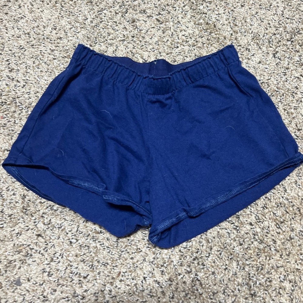 Women's Athletic Shorts in Navy Blue